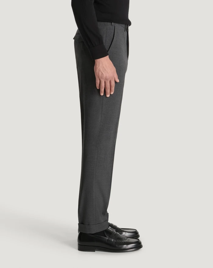 Pantaloni Torino Pantaloni Master in lana batavia Fino Al -60%
