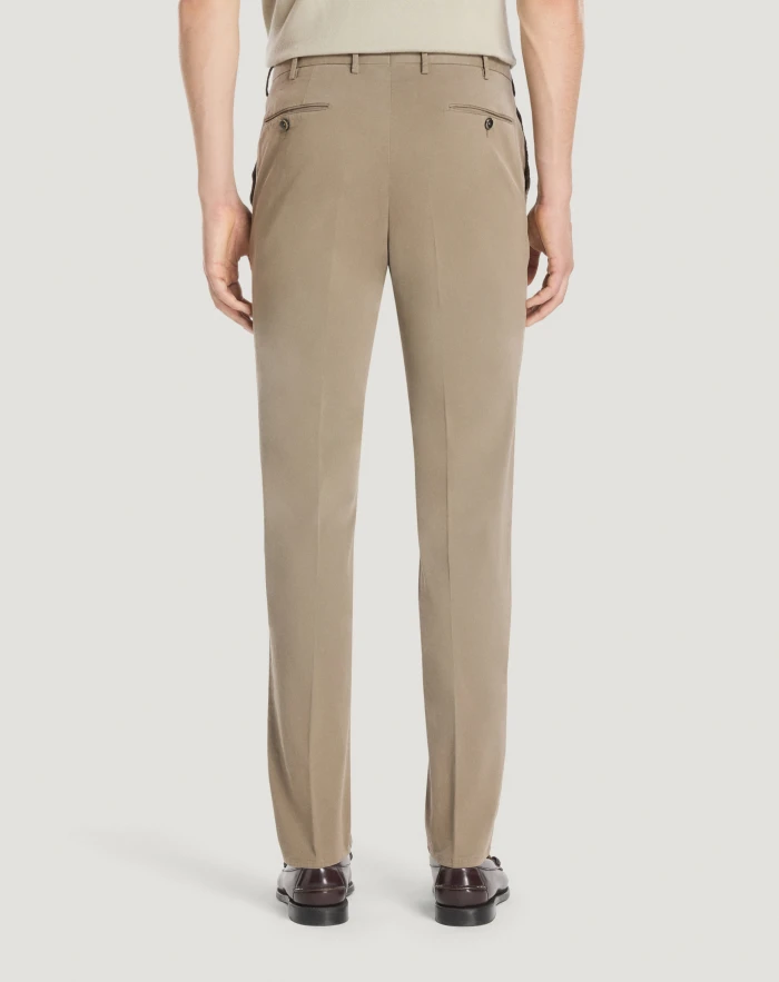 Pantaloni Torino Pantaloni Slim in cotone batavia Presa