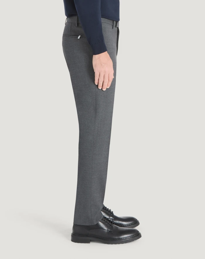 Pantaloni Torino Pantaloni Dieci in batavia di lana Economico