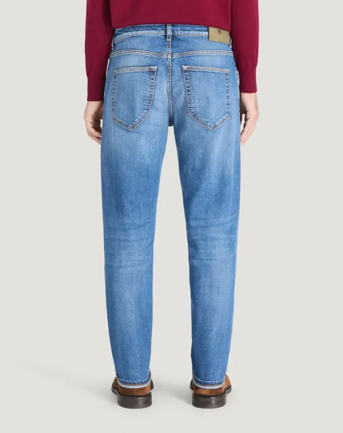 Pantaloni Torino Jeans Reggae in denim stretch superfine Online