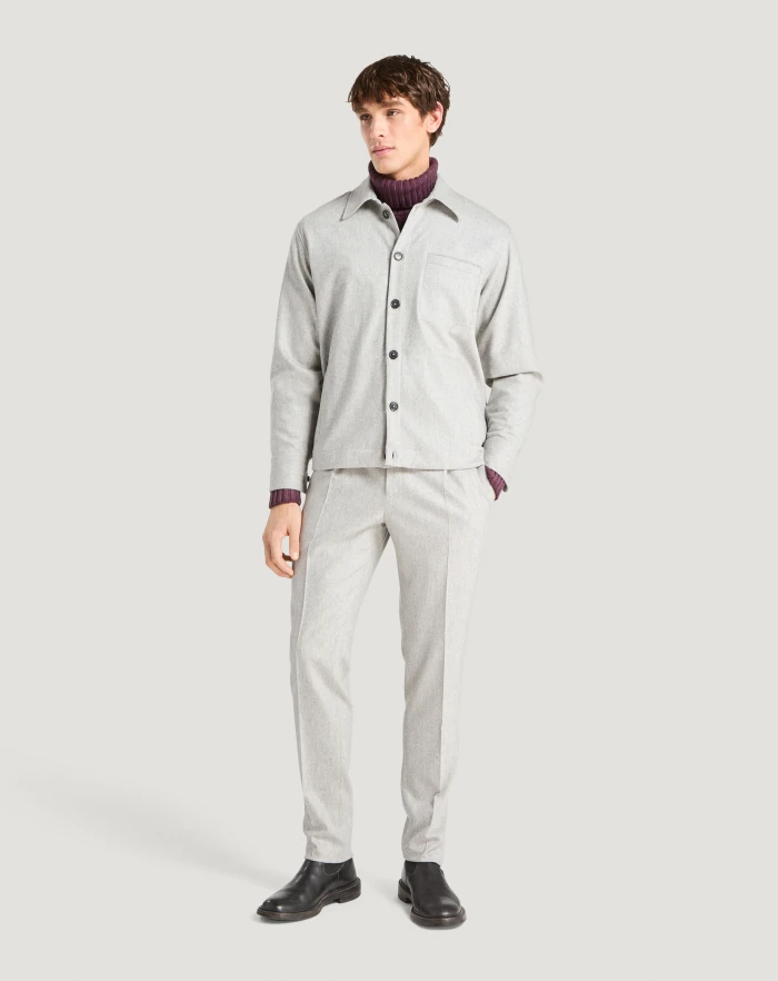 Pantaloni Torino Maglia dolcevita in lana e cachemire In Vendita