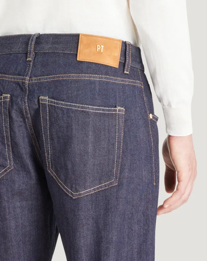 Pantaloni Torino Jeans Breakbeat in denim organico stretch Saldi