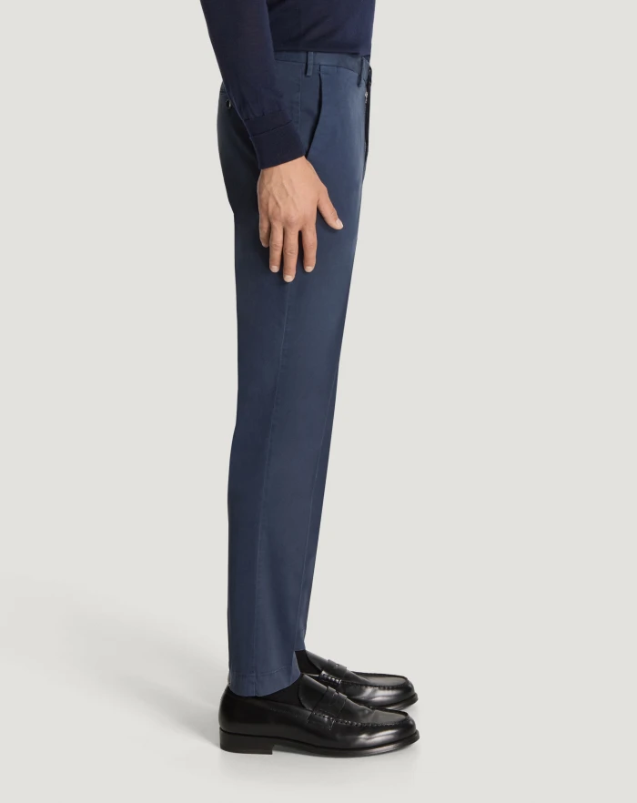 Pantaloni Torino Pantaloni Skinny in cotone batavia Hotsell