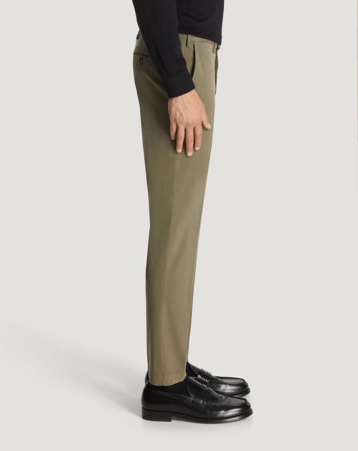 Pantaloni Torino Pantaloni Skinny in cotone batavia Vendita Economica