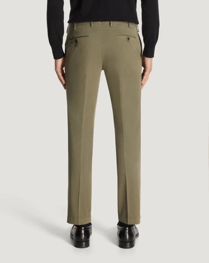 Pantaloni Torino Pantaloni Skinny in cotone batavia Vendita Economica