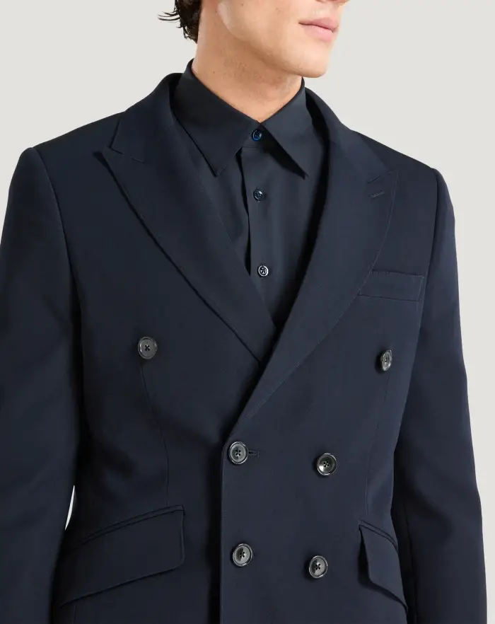 Pantaloni Torino Blazer in lana granité Italy