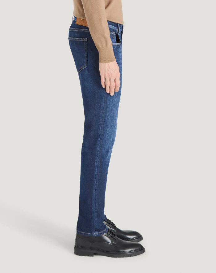 Pantaloni Torino Jeans Swing in denim di cotone stretch Qualità