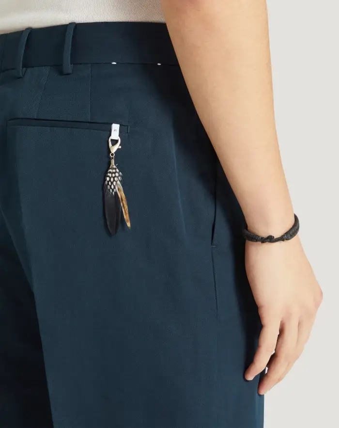 Pantaloni Torino Pantaloni Quindici in cotone e lino Sconto