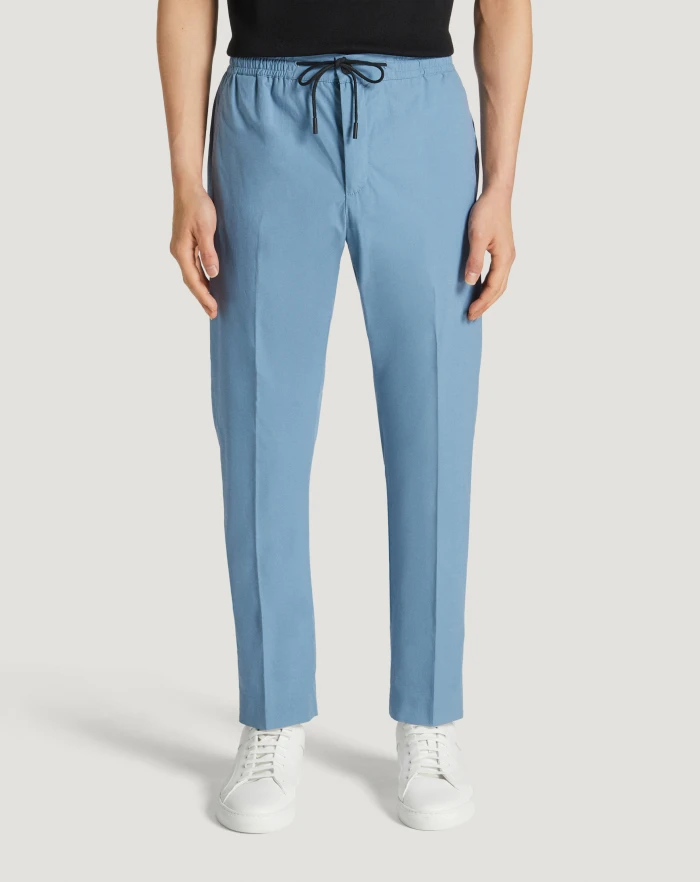 Pantaloni Torino Pantaloni Omega in popeline stretch Outlet