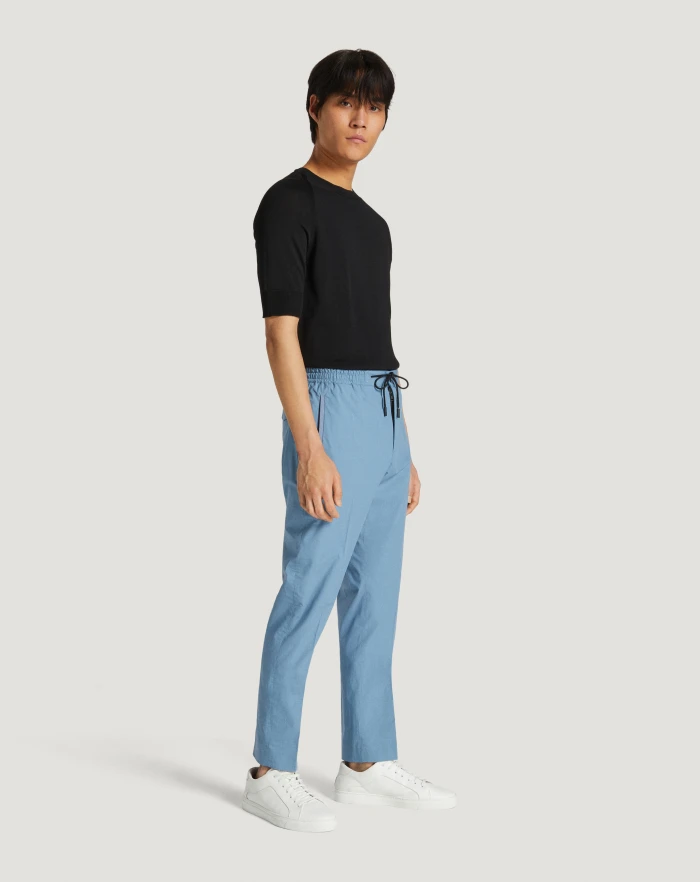Pantaloni Torino Pantaloni Omega in popeline stretch Outlet