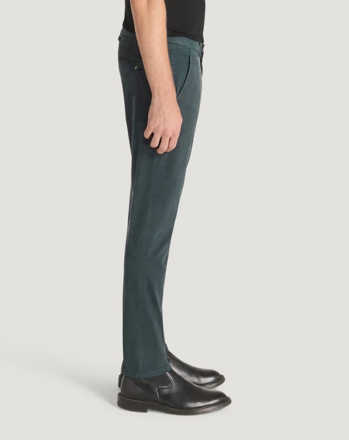 Pantaloni Torino Pantaloni Wonder in satin stretch In Vendita