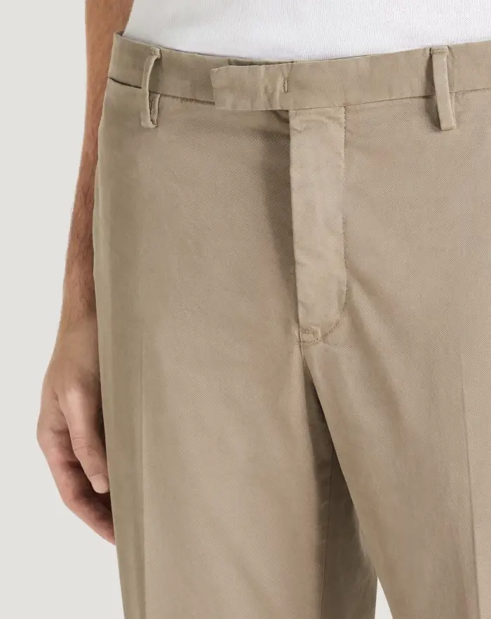 Pantaloni Torino Pantaloni Skinny in cotone batavia Hotsell