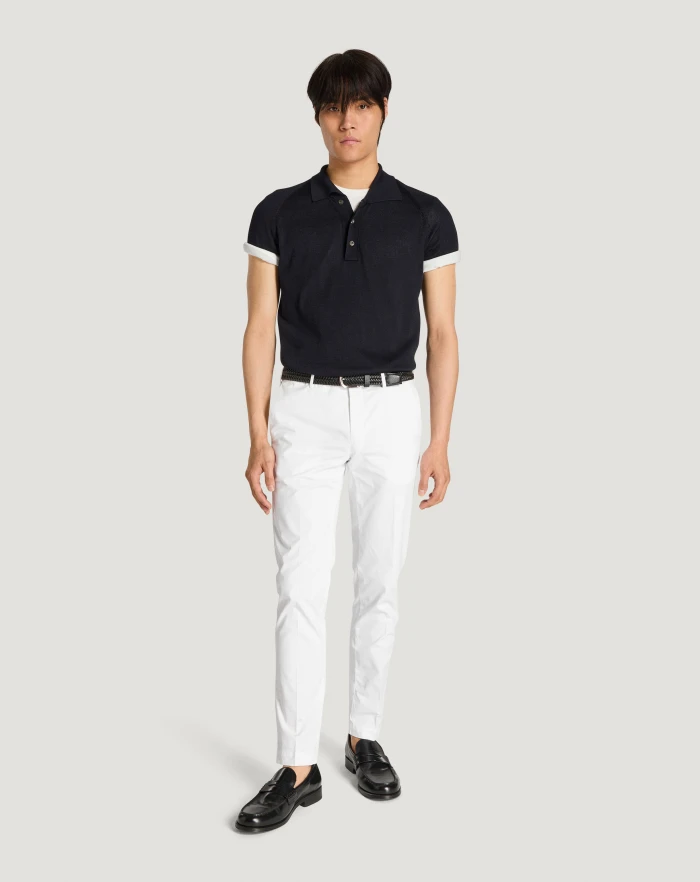 Pantaloni Torino Pantaloni Skinny in gabardina stretch Promozione temporanea