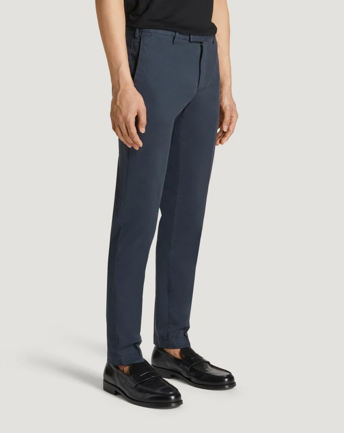 Pantaloni Torino Pantaloni Skinny in gabardina stretch Vendita Economica