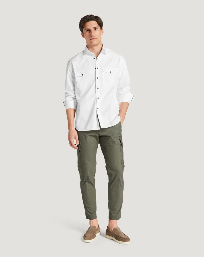 Pantaloni Torino Pantaloni Lambda in techno cotone Negozio
