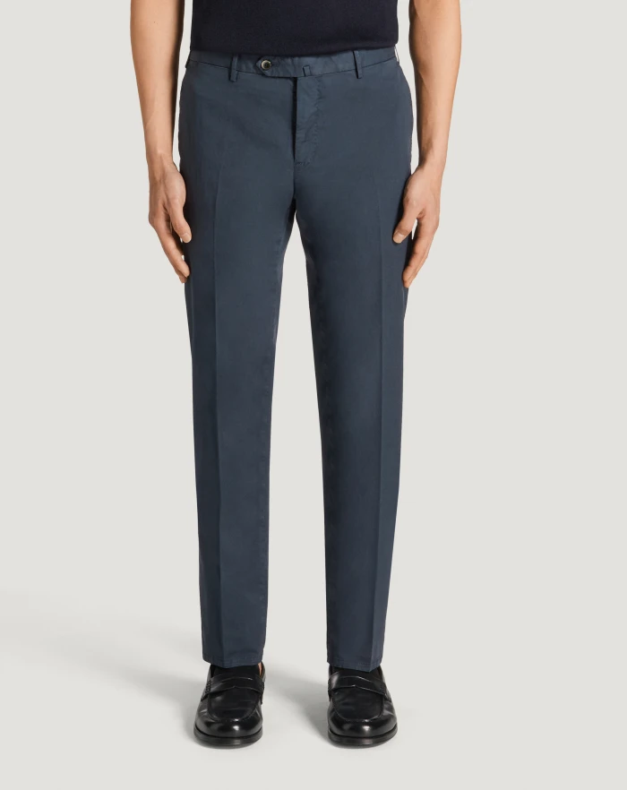 Pantaloni Torino Pantaloni Slim in gabardina stretch In Saldo