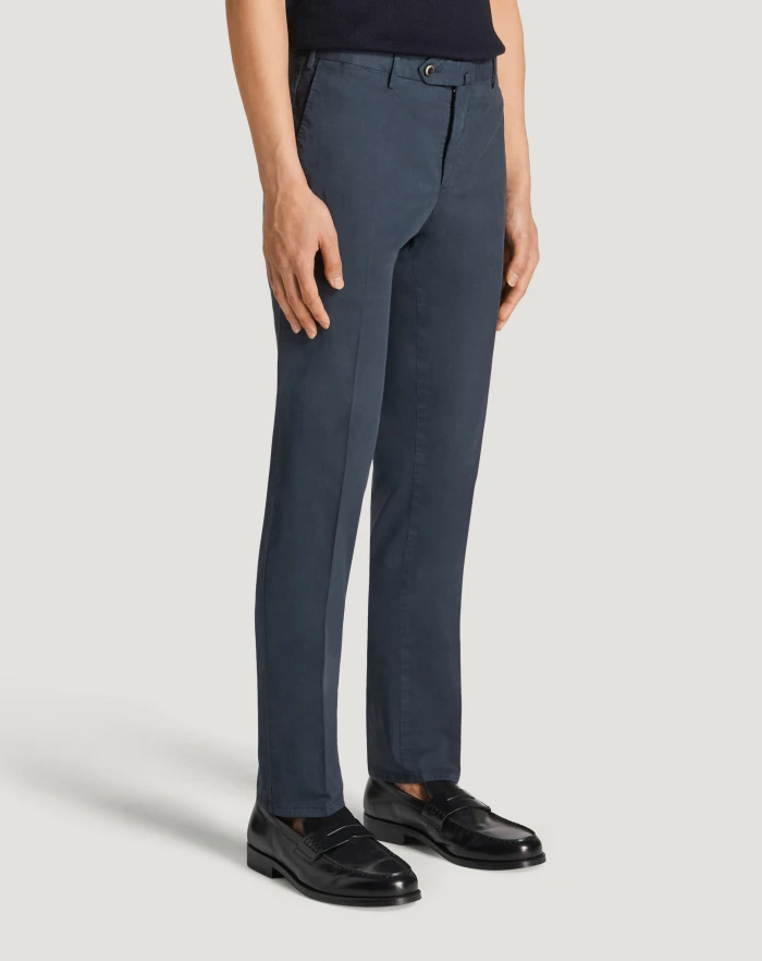 Pantaloni Torino Pantaloni Slim in gabardina stretch In Saldo