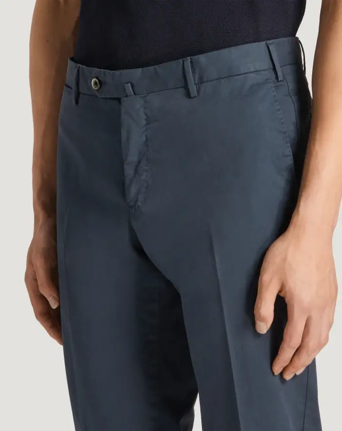 Pantaloni Torino Pantaloni Slim in gabardina stretch In Saldo