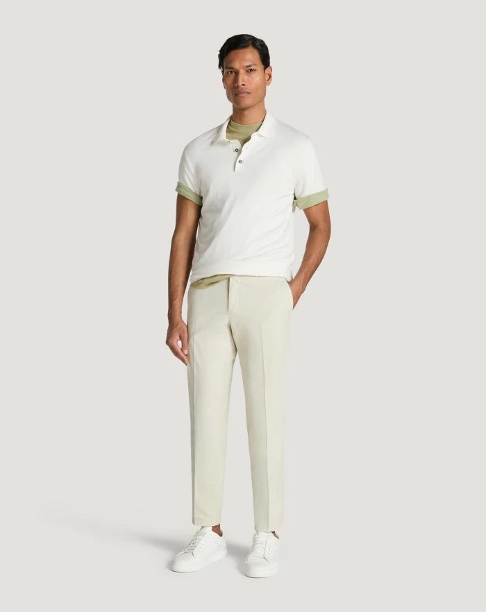 Pantaloni Torino Pantaloni Slim in gabardina stretch Moda