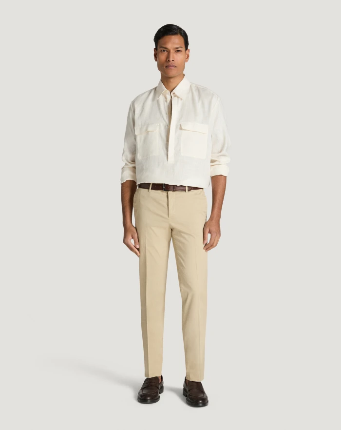Pantaloni Torino Pantaloni Slim in gabardina stretch 2025