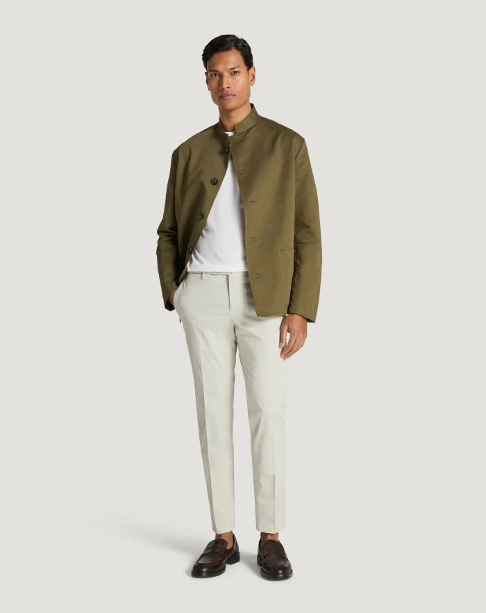 Pantaloni Torino Pantaloni Slim in gabardina stretch Spedizione Gratuita