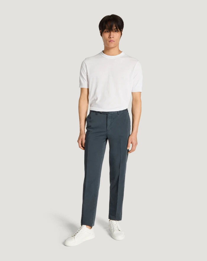 Pantaloni Torino Pantaloni Slim in silkochino Soddisfazione Garantita