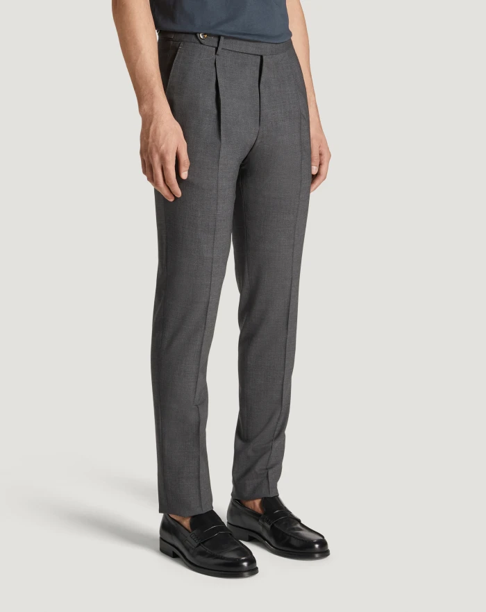 Pantaloni Torino Pantaloni Gentleman in lana four season Acquista Ora