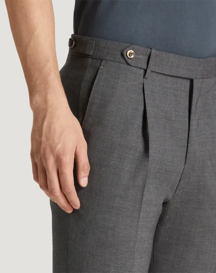 Pantaloni Torino Pantaloni Gentleman in lana four season Acquista Ora