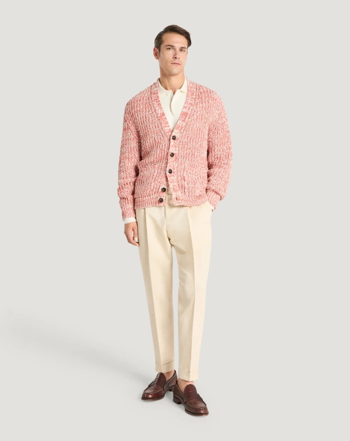 Pantaloni Torino Pantaloni Rebel in gabardina di cotone e lino Consegna Veloce