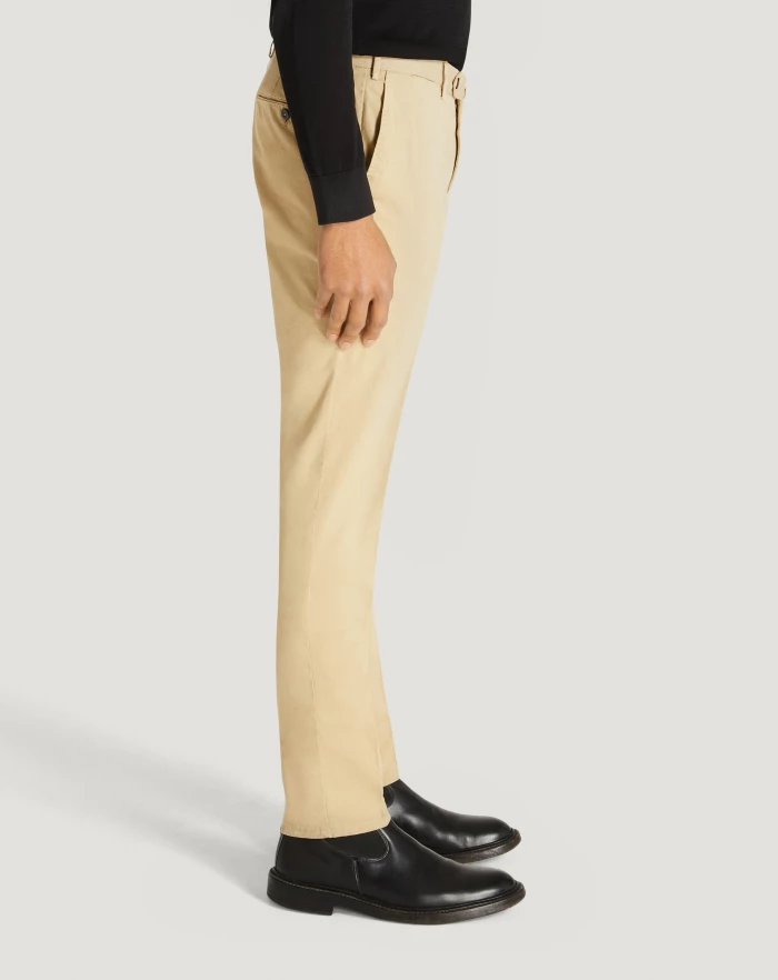 Pantaloni Torino Pantaloni Superslim in gabardina stretch Promozione Limitata