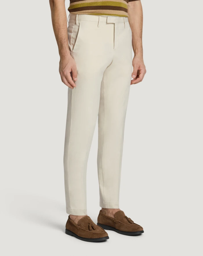 Pantaloni Torino Pantaloni Master in cotone stretch délavé Affare Del Giorno