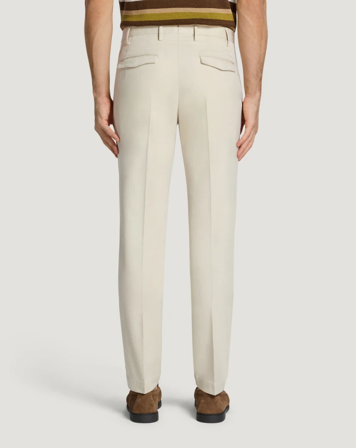 Pantaloni Torino Pantaloni Master in cotone stretch délavé Affare Del Giorno