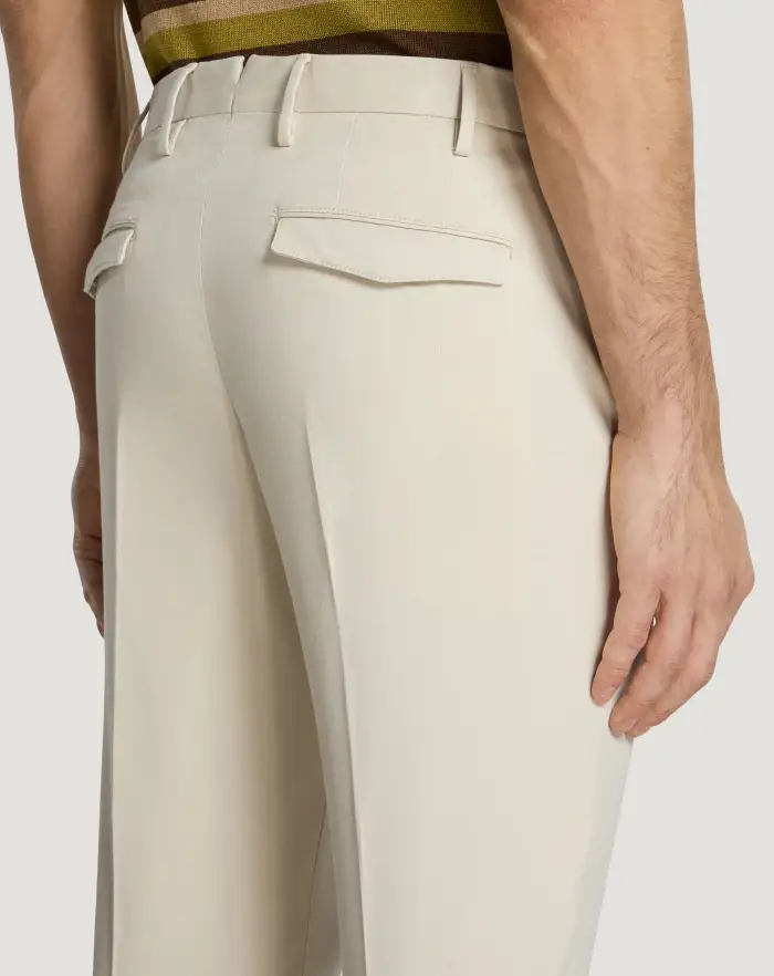 Pantaloni Torino Pantaloni Master in cotone stretch délavé Affare Del Giorno