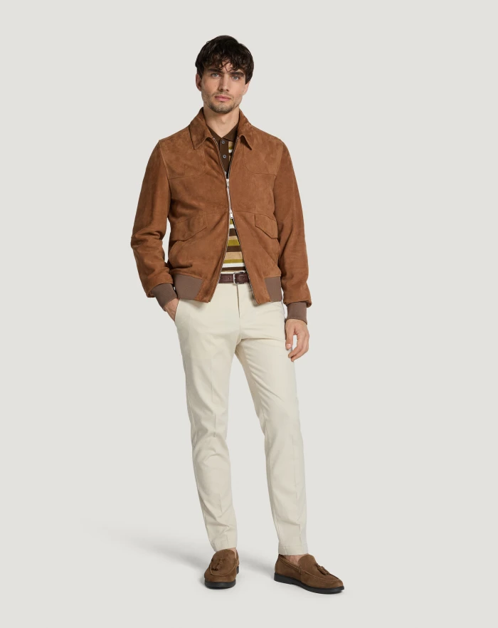 Pantaloni Torino Pantaloni Master in cotone stretch délavé Affare Del Giorno