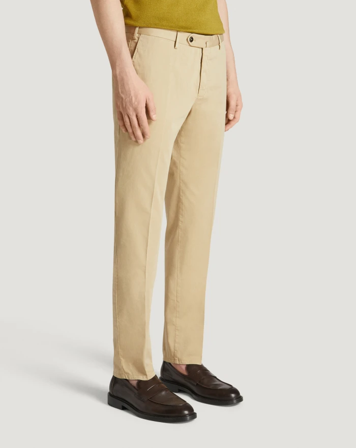 Pantaloni Torino Pantaloni Slim in silkochino Novità
