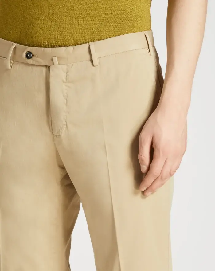 Pantaloni Torino Pantaloni Slim in silkochino Novità