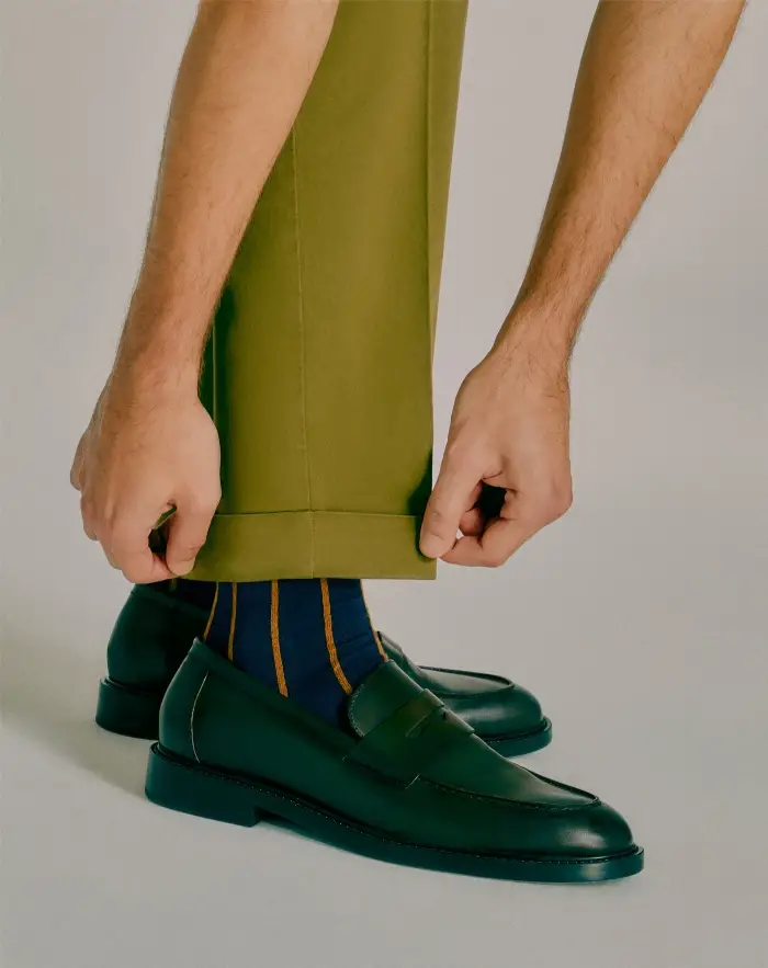 Pantaloni Torino Pantaloni Rebel in gabardina stretch Presa