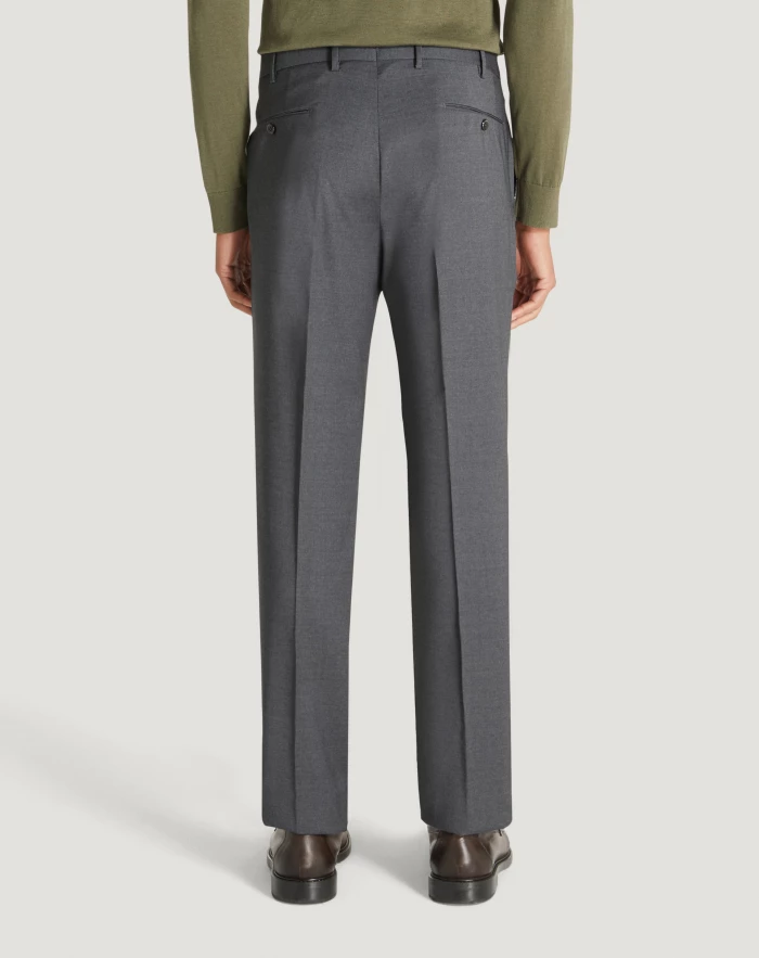 Pantaloni Torino Pantaloni Slim in lana four season Offerta