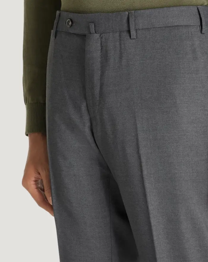 Pantaloni Torino Pantaloni Slim in lana four season Offerta