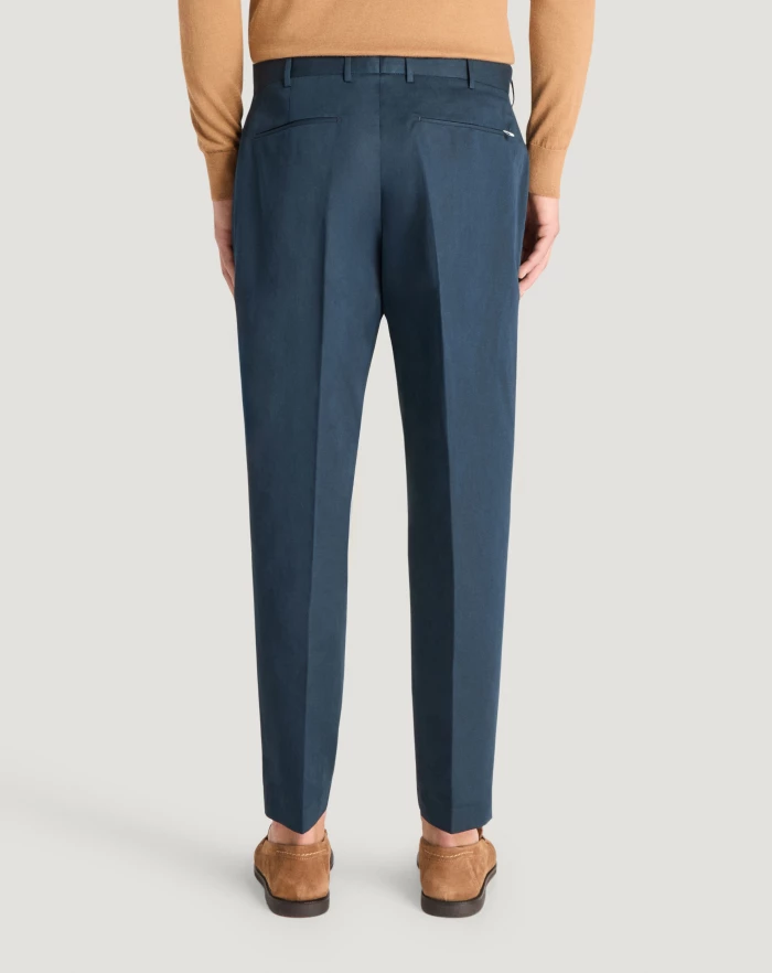 Pantaloni Torino Pantaloni Rebel in gabardina di cotone e lino Hotsell