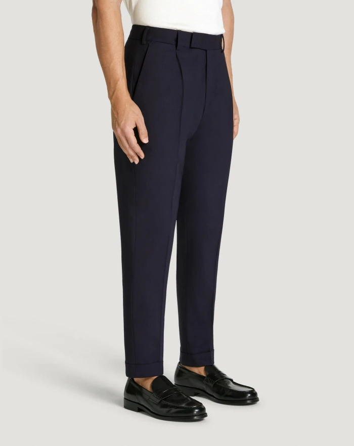 Pantaloni Torino Pantaloni Rebel in lana tropical Saldi Di Fabbrica