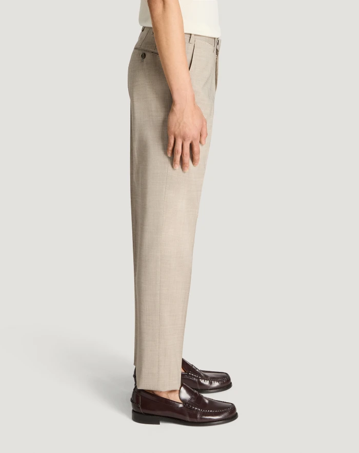 Pantaloni Torino Pantaloni Slim in lana four season Vendite Flash