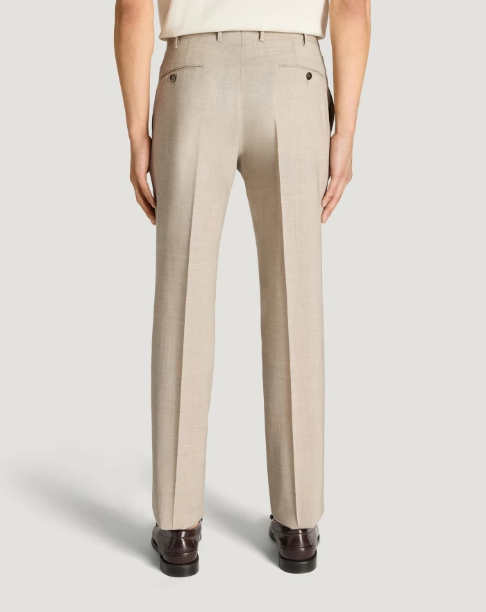 Pantaloni Torino Pantaloni Slim in lana four season Vendite Flash