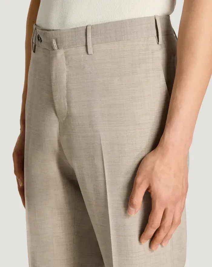 Pantaloni Torino Pantaloni Slim in lana four season Vendite Flash