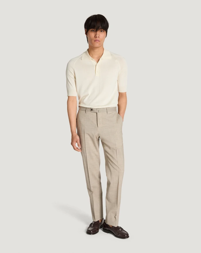 Pantaloni Torino Pantaloni Slim in lana four season Vendite Flash