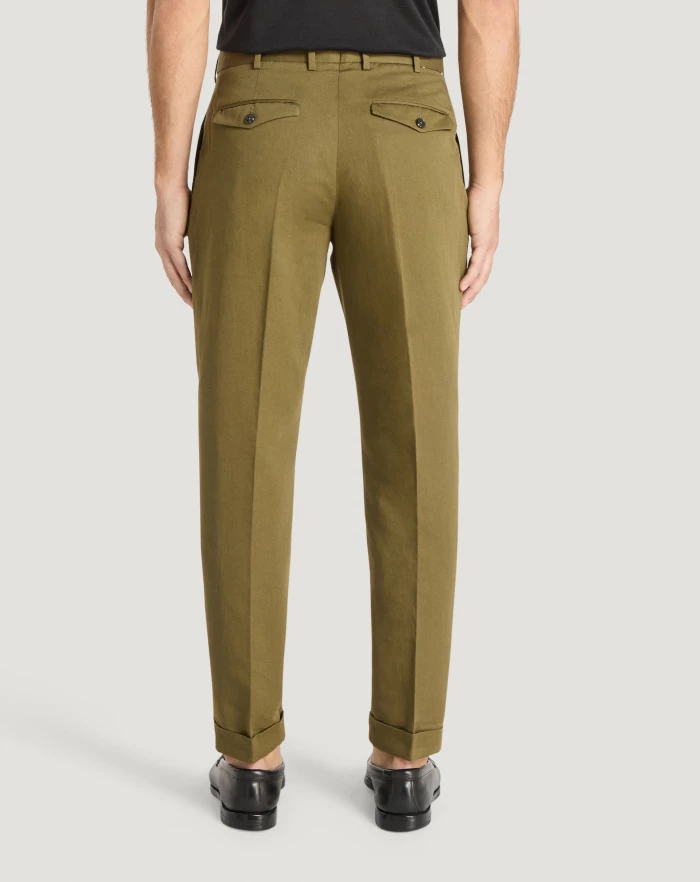 Pantaloni Torino Pantaloni Rebel in gabardina di cotone e lino Negozio