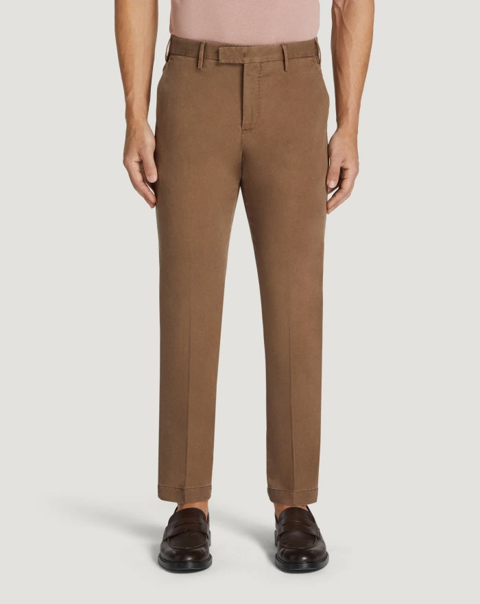 Pantaloni Torino Pantaloni Master in cotone stretch délavé 2025