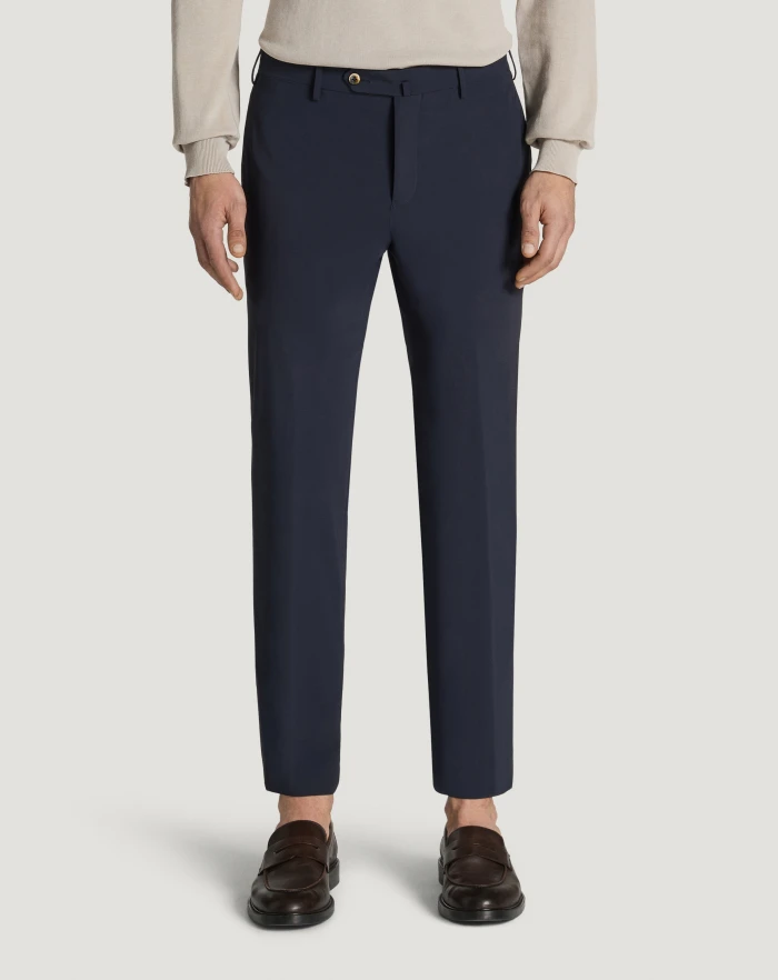 Pantaloni Torino Pantaloni Slim in tessuto organico stretch Italy