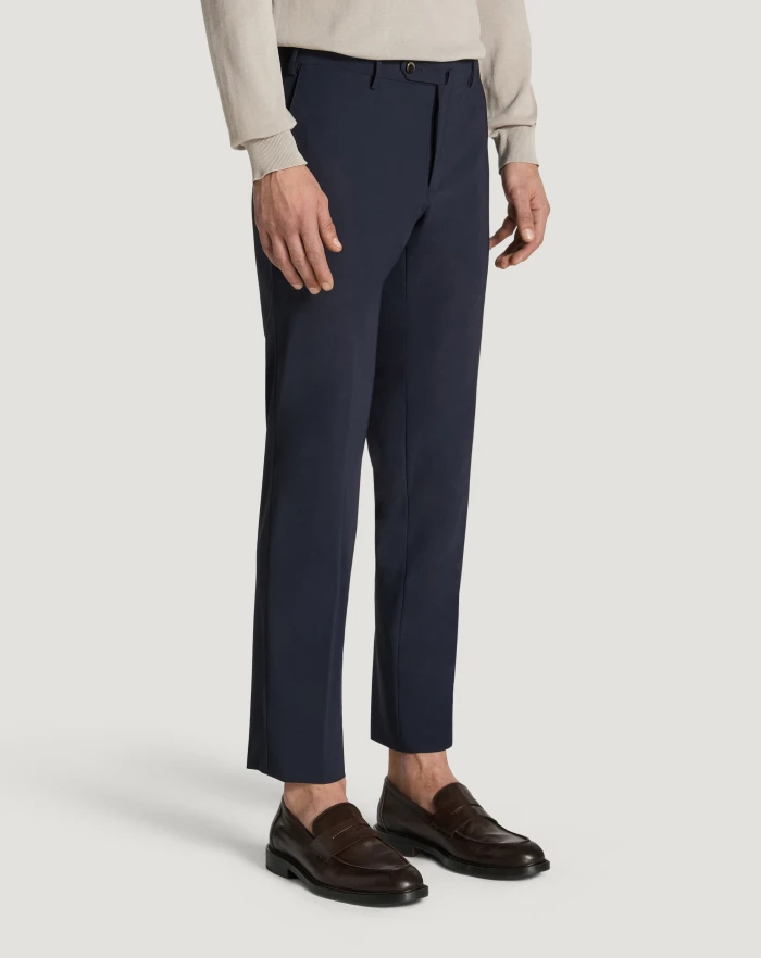 Pantaloni Torino Pantaloni Slim in tessuto organico stretch Italy