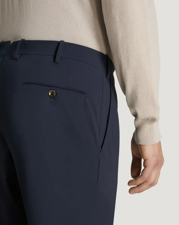 Pantaloni Torino Pantaloni Slim in tessuto organico stretch Italy